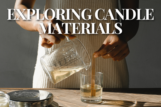 Exploring Candle Materials