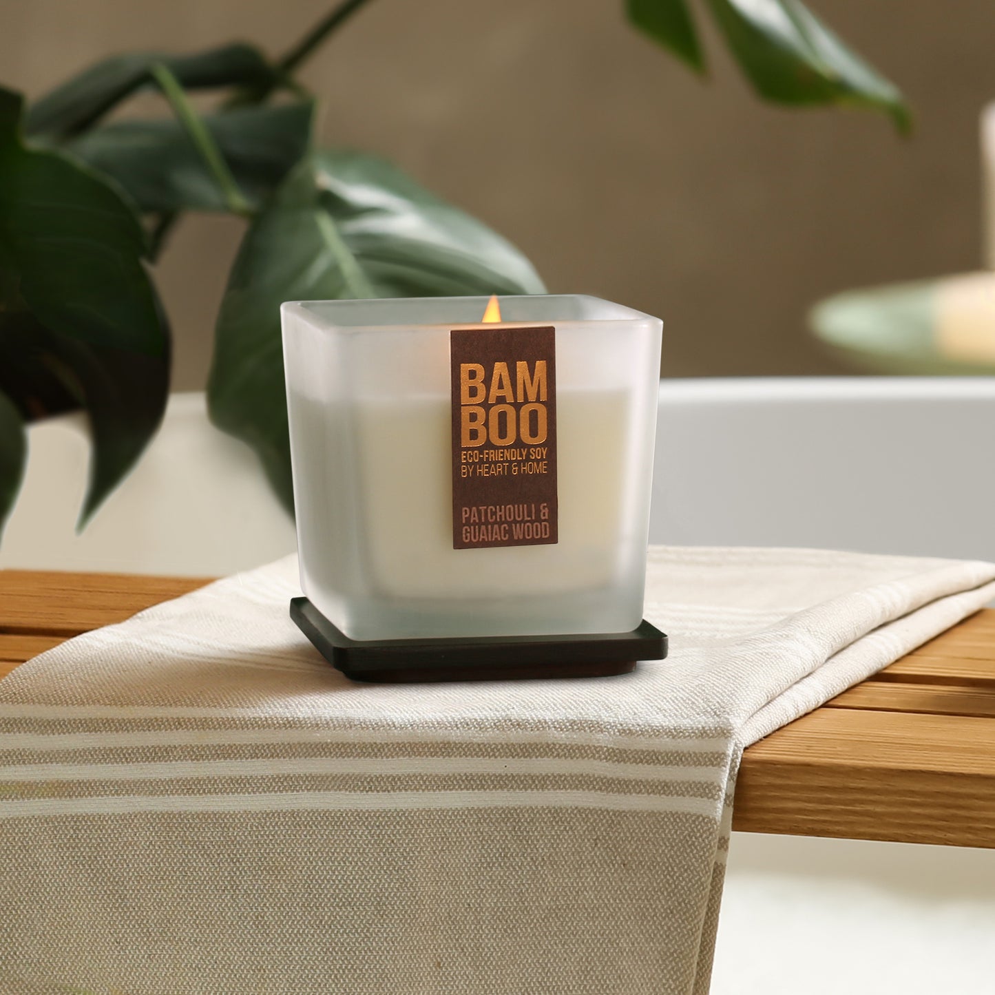Patchouli & Guaiac Wood Candle - Large