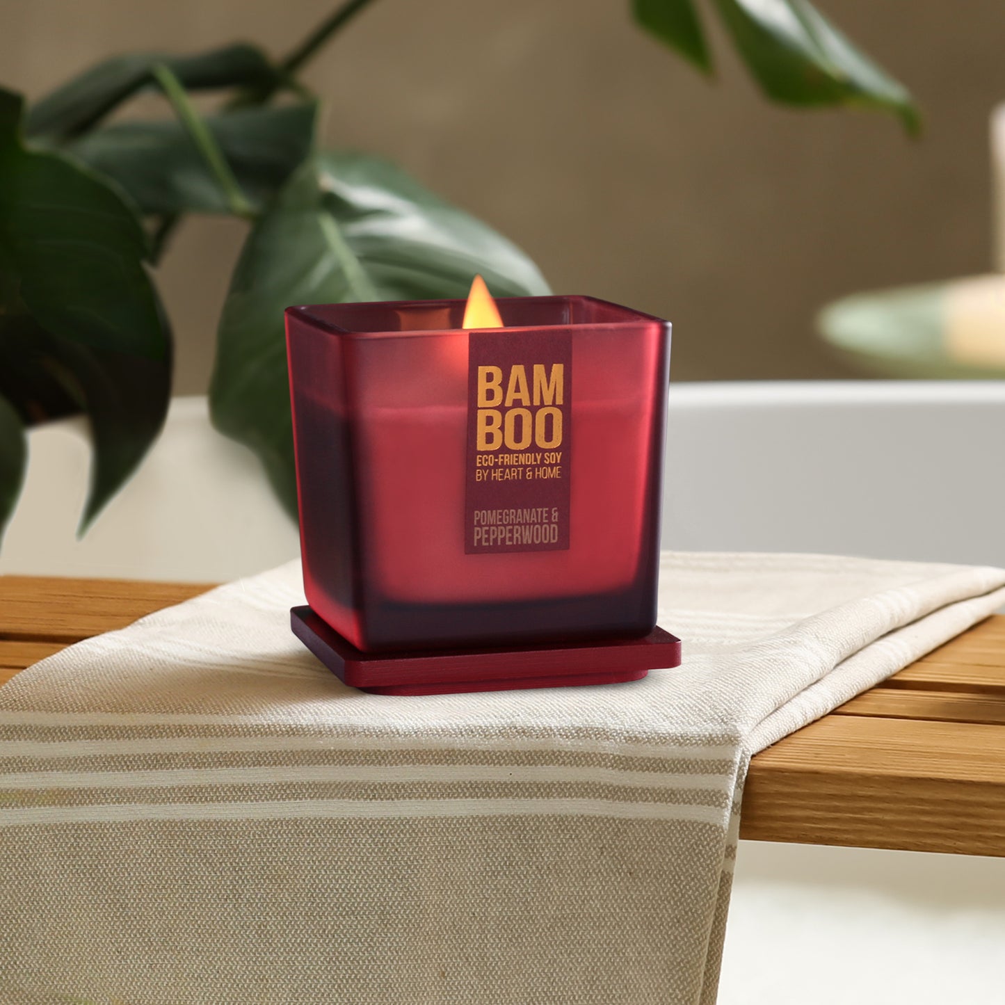 Pomegranate & Pepperwood Candle - Large