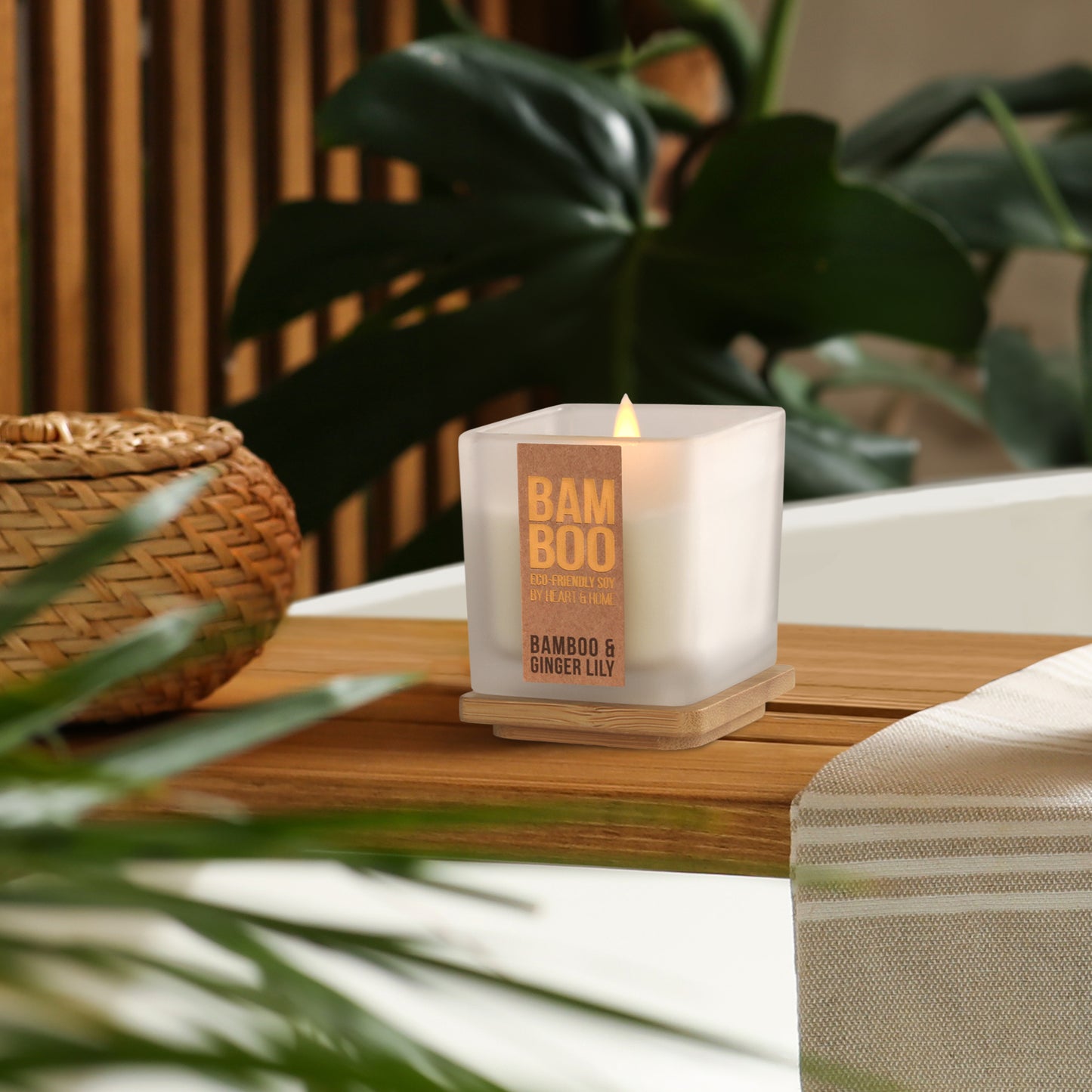 Bamboo & Ginger Lily Candle - Small