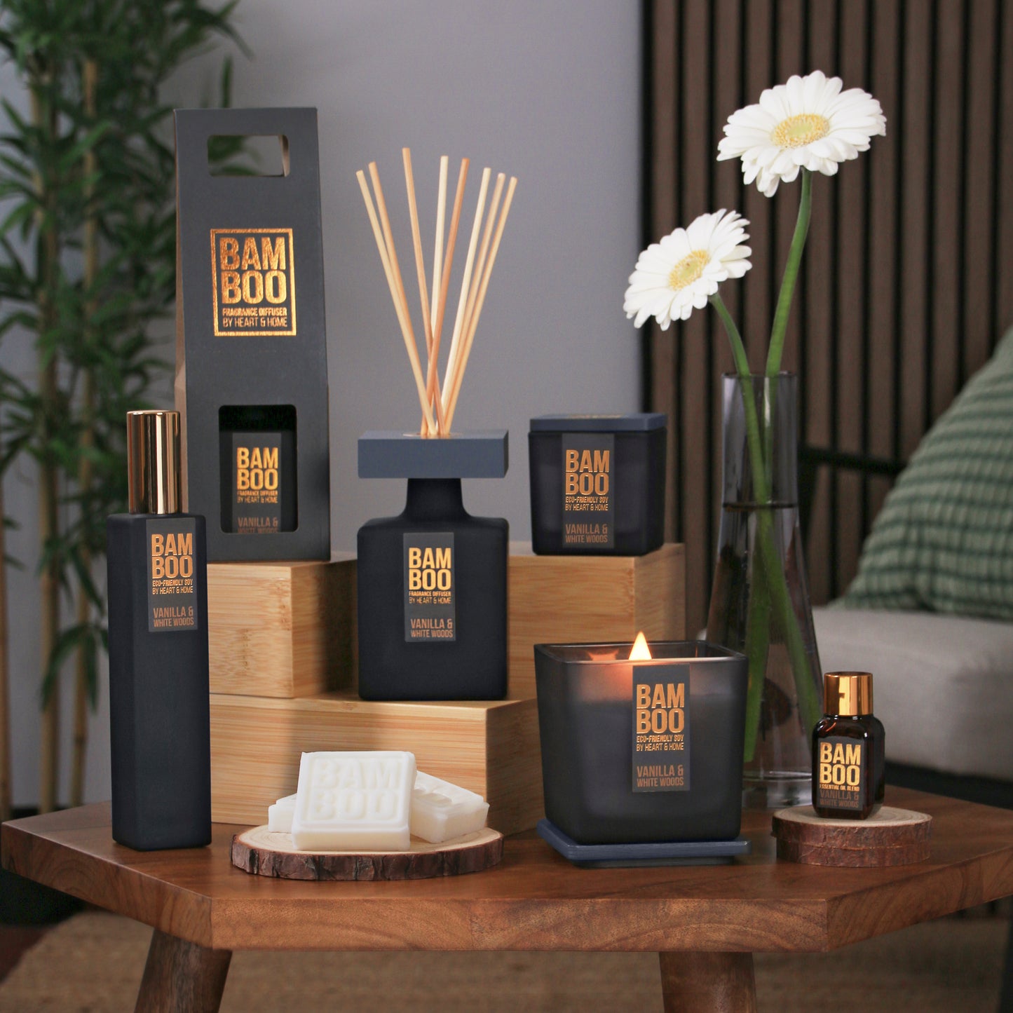 Vanilla & White Woods Diffuser