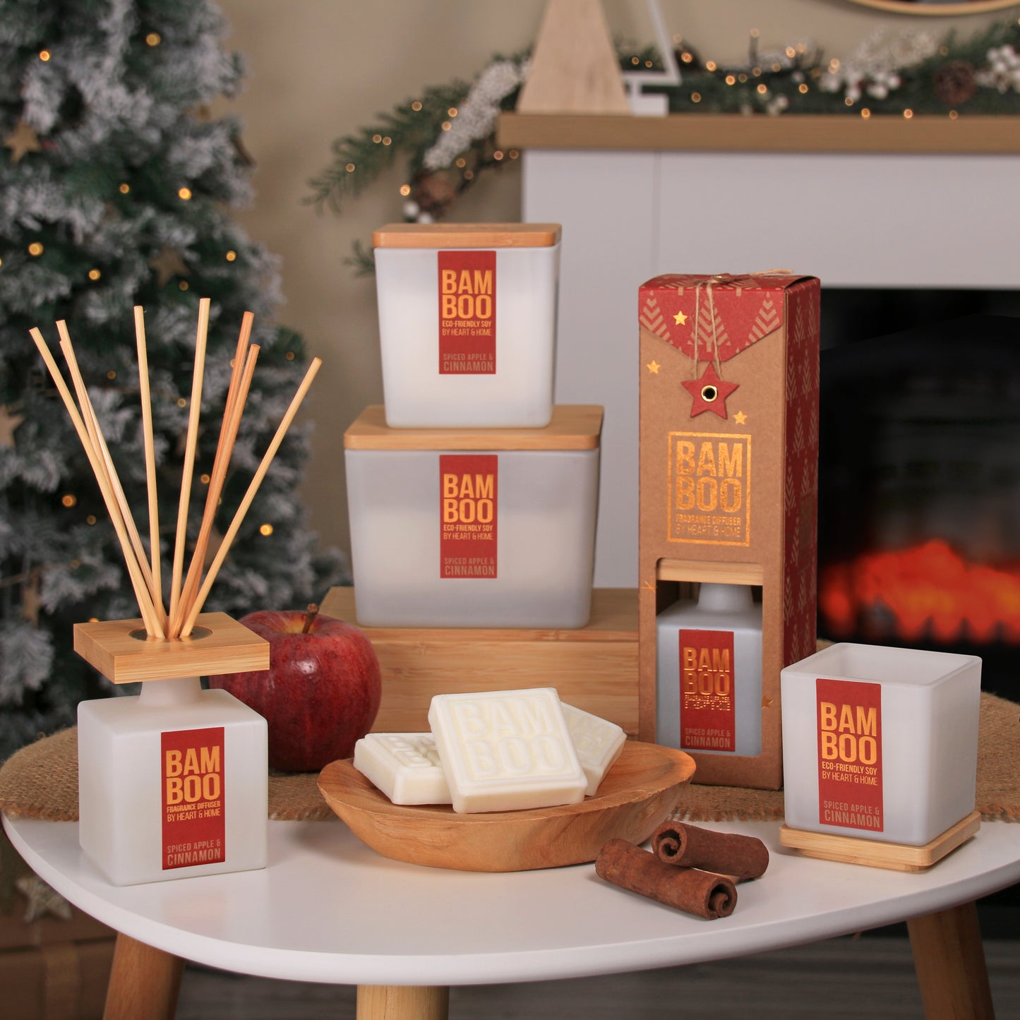 Spiced Apple & Cinnamon XL Centerpiece Candle