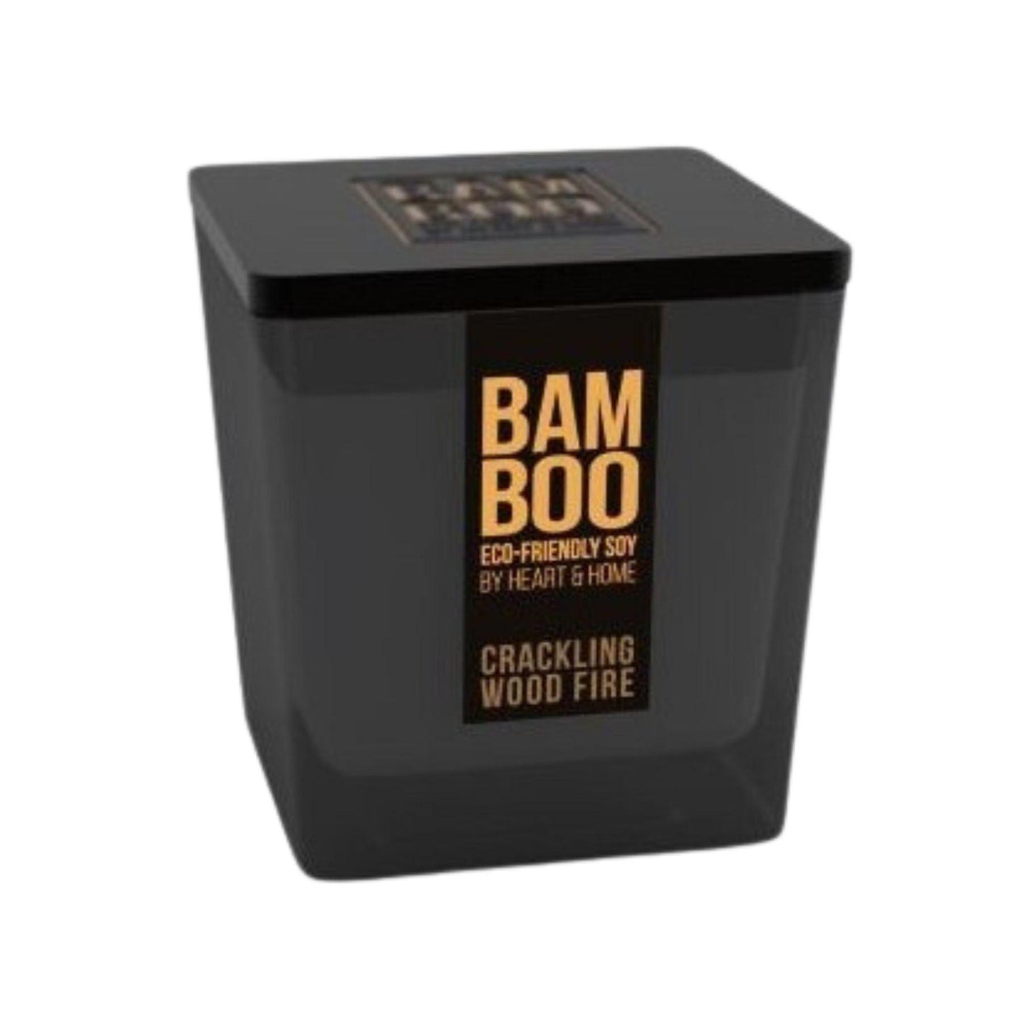 Crackling Wood Fire Candle - Large - Heart & Home