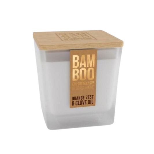 Orange Zest & Clove Oil Candle - Large - Heart & Home