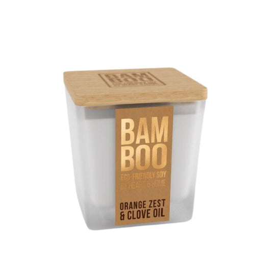 Orange Zest & Clove Oil Candle - Small - Heart & Home