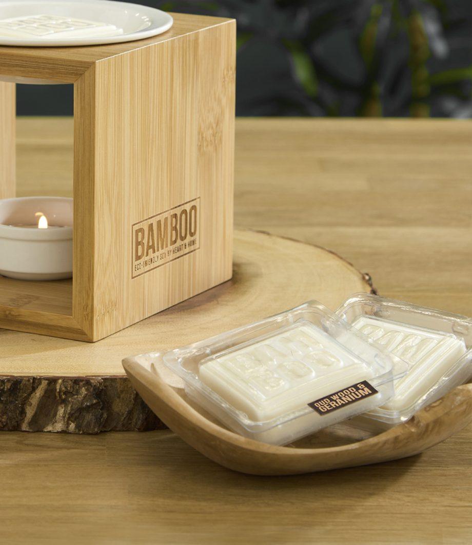 Oud Wood & Geranium Wax Melt - Heart & Home