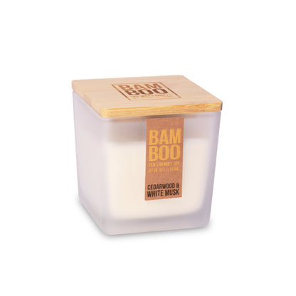 Cedarwood & White Musk Candle - Large