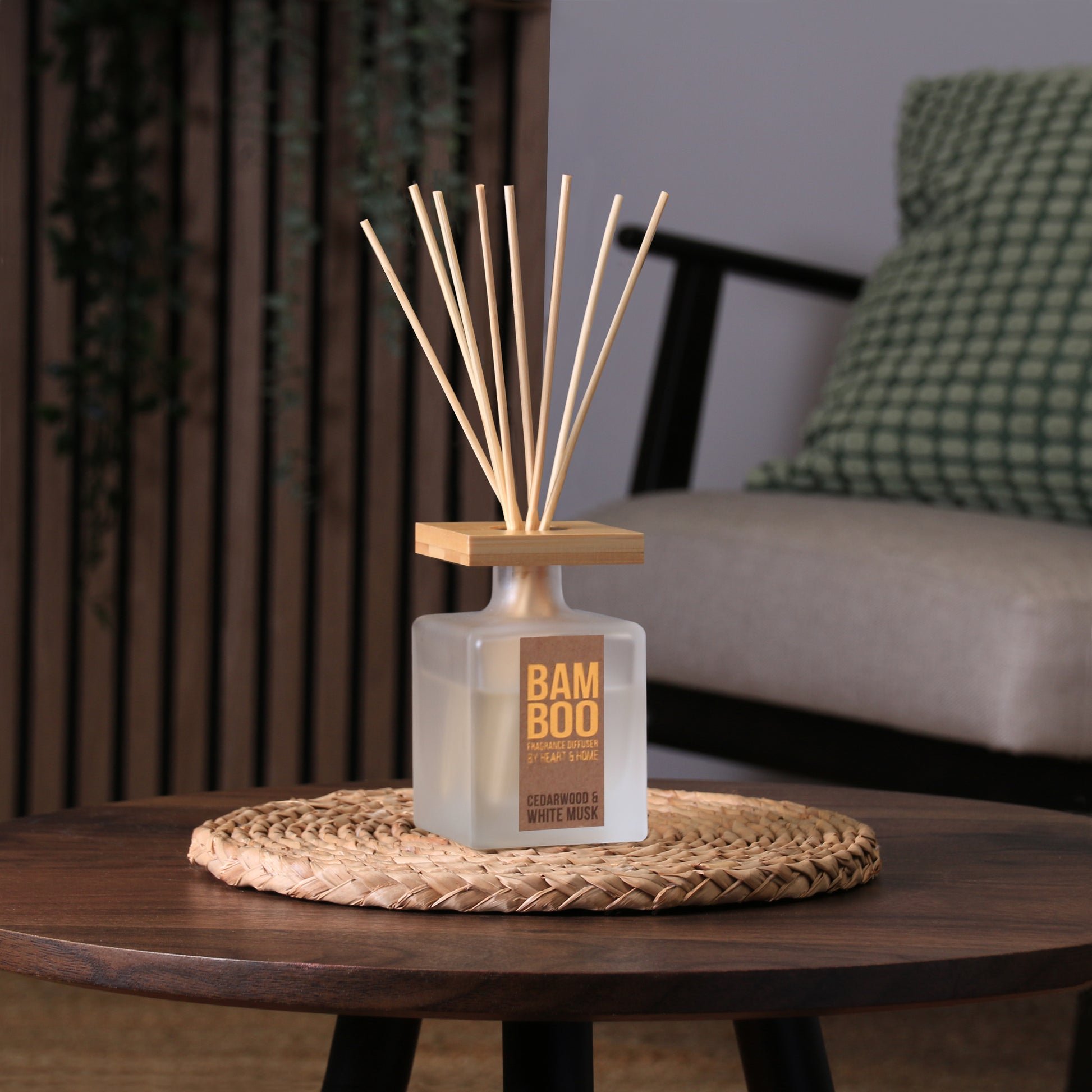 Cedarwood White Musk Diffuser Heart Home Fragrances