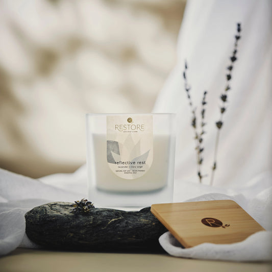 Relaxing Serenity Large Candle