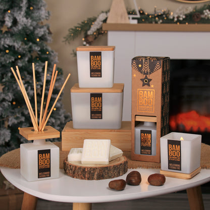 Welcoming Evening Fire XL Centerpiece Candle