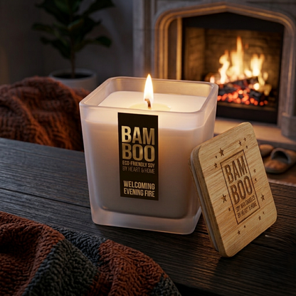 Welcoming Evening Fire Candle - Large