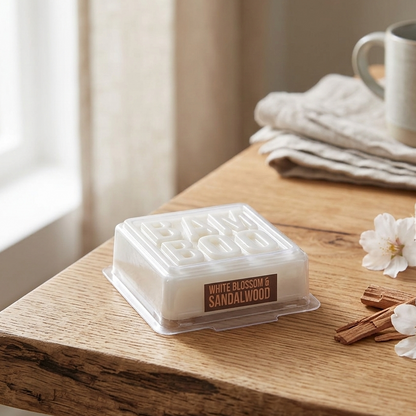 White Blossom & Sandalwood Wax Melt
