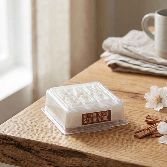 White Blossom & Sandalwood Wax Melt